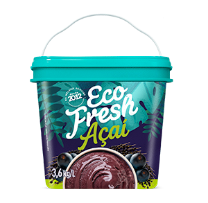 Balde de açaí tradicional Eco Fresh
