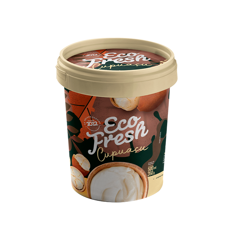 Crema helada de cupuaçu Eco Fresh de 500 ml