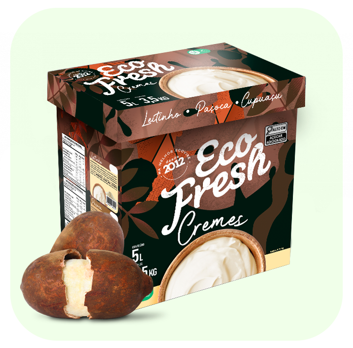 Creme de Cupuaçu Eco Fresh, 5 L / 3,5 kg