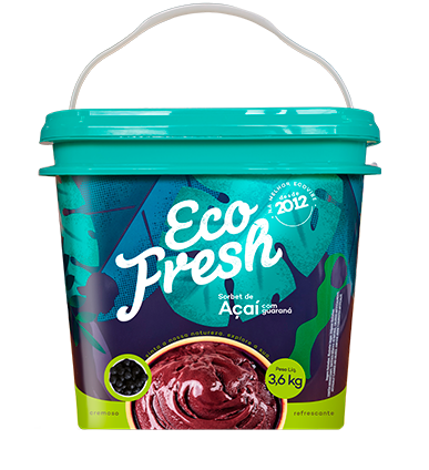 balde de açai eco fresh 3,6 litros
